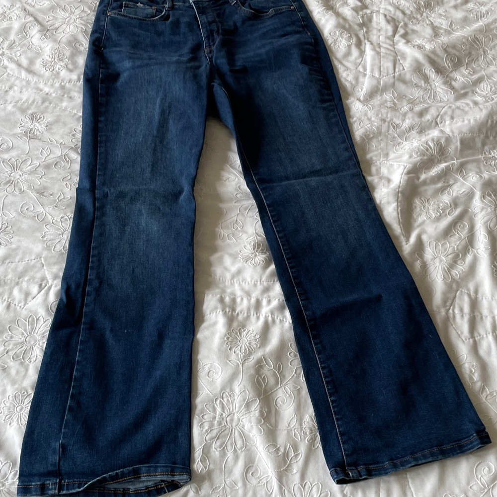 Nine West Dark Blue Boot Cut Jeans